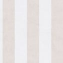 Flat material sample of the AS Creation Lilly & Luis 77078-1 design showing the alternating beige and cream vertical stripes.
