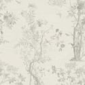 As Creation Botanical Sketch White/Grey Wallpaper - 79043-7