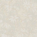 As Creation Tropical Outline Cream/White Metallic Wallpaper - 79047-1