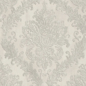 AS Creation Ornate Damask Grey/Silver Metallic Wallpaper - 79049-4