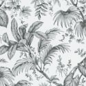 Galerie Olio Botanical Sketch White/Black Wallpaper - 82337