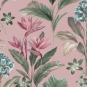 Belgravia Decor Oliana Floral Pink Wallpaper - 8485