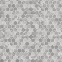 Holden Decor Talara Hexara Mosaic Tile Grey Metallic Wallpaper - 89401