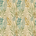 Hoopla Walls Verdant Leaves Vintage Ochre Wallpaper - HWA1390W