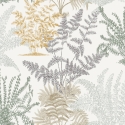 Grandeco Asperia Lima Leaf Cream Multi Wallpaper - A57101