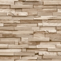 Grandeco Ciara Colorado Wood Slat Effect Natural Wallpaper - A64002