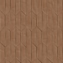 Grandeco Sveg Geometric Brown Wallpaper - A65001