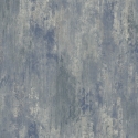 Grandeco Vincenzo Distressed Texture Blue Metallic Wallpaper - A65812