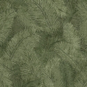 Grandeco Happy Leaf Motif Green Wallpaper - A70203