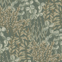 A flat swatch image of the A78901 deep sage pattern.