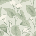 A flat swatch image of the A83601 green pattern.