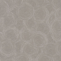 Material swatch of the AS Creation Hygge 3 79093-2 design displaying the brown base and silver metallic detailing.