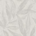 Flat material sample of the AS Creation Hygge 3 79096-4 design showing the contemporary grey tones and silver metallic detailing.