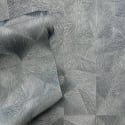 Belmont House Ziggy Abstract Thames Blue Metallic Wallpaper - BH20