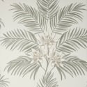 Fine Decor Bali Palm Leaf Stone Metallic Wallpaper - FD43277