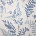 Fine Decor Fern Leaf Blue Wallpaper - FD43767