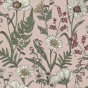 Blush Wild Meadow 43883 swatch showing soft pink and white tones.