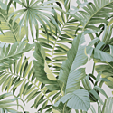 Fine Decor Maui Tropical Green Wallpaper - FD42850
