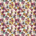 Ohpopsi Orb Geometric Berry Wallpaper - GRA50131W