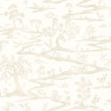Ohpopsi Kaiwa Trees Lace White Wallpaper - HAN50107W