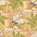 Ohpopsi Kansho Cranes Mimosa Gold Wallpaper - HAN50131W