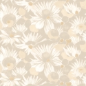 Ohpopsi Suiren Waterlily Champagne Wallpaper - HAN50142W