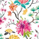 Ohpopsi Saku Japanese Flowers Cherry Blossom Wallpaper - HAN50153W