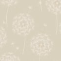 Holden Decor Allora Dandelion Cream Metallic Wallpaper - 36002