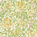 Hoopla Walls Honeysuckle Leaf Trail Sunshine/Yellow Wallpaper - HWA1074W