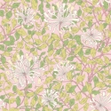 Hoopla Walls Honeysuckle Leaf Trail Soft Pink Wallpaper - HWA1076W