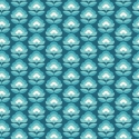 Hoopla Walls Retro Flower Teal Mix Wallpaper - HWA1174W