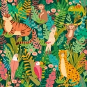 Hoopla Walls Animal Kingdom Lush Forest Wallpaper - HWA1273W