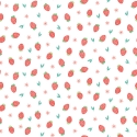 Hoopla Walls Strawberry Sprinkles Scarlet Wallpaper - HWA1285W