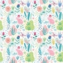 Hoopla Walls Bug Garden Sky Mix Wallpaper - HWA1290W