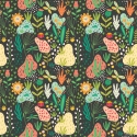 Hoopla Walls Bug Garden Marmalade Twist Wallpaper - HWA1291W