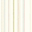 Hoopla Walls Textured Stripe Ginger Mix Wallpaper - HWA1324W