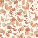 Hoopla Walls Watercolour Leaves Tuscan Mix Wallpaper - HWA1410W