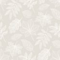 Hoopla Walls Leaf Silhouette Stone Wallpaper - HWA1421W