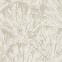 Galerie Horizon Wide Fan Beige/Cream Metallic Wallpaper - HZ62038
