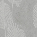 Galerie Horizon Palm Leaf Grey Metallic Wallpaper - HZ62075