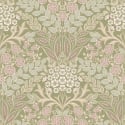 Grandeco Icon Belvedere Floral Green Wallpaper - IC2114