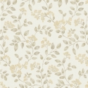 Grandeco Icon Jasmine Floral Trail Beige Wallpaper - IC3001