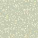 Grandeco Icon Jasmine Floral Trail Green Wallpaper - IC3003
