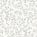 Grandeco Icon Jasmine Floral Trail Grey Wallpaper - IC3006