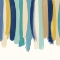 Ohpopsi Blurred Lines Denim/Hazel Wall Mural - ICN50136