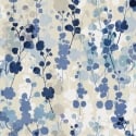 Ohpopsi Blossom Motifs Blue/Natural Wallpaper - JRD50124W