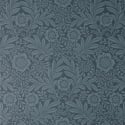Crown Camille Classical Floral Navy Wallpaper - M1745