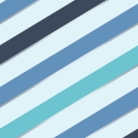 Muriva Pop Carnival Stripe Blue Metallic Wallpaper - M47001