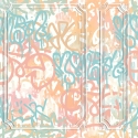 Muriva Pop Graffiti Panel Pastel Wallpaper - M47905