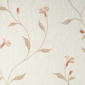 Vymura Bellagio Floral Cream/Pink Metallic Wallpaper - M95632